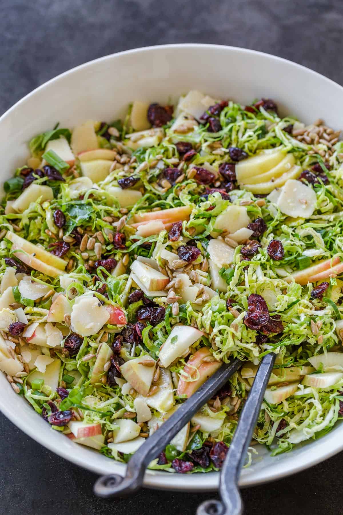 The Make-Ahead Shaved Brussels Sprout Salad That Stays Crunchy